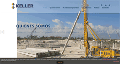 Desktop Screenshot of keller-cimentaciones.com