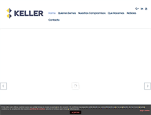 Tablet Screenshot of keller-cimentaciones.com